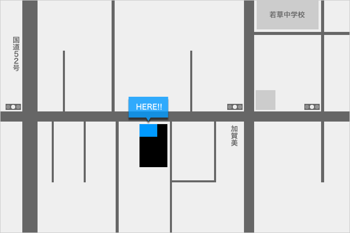 簡易アクセスマップ